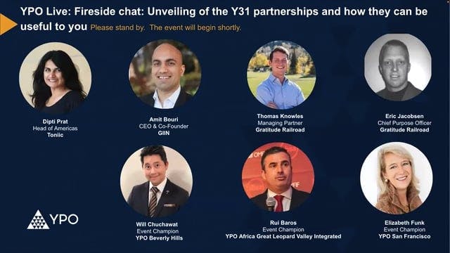 Fireside Chat: Unveiling of the Y3i P...