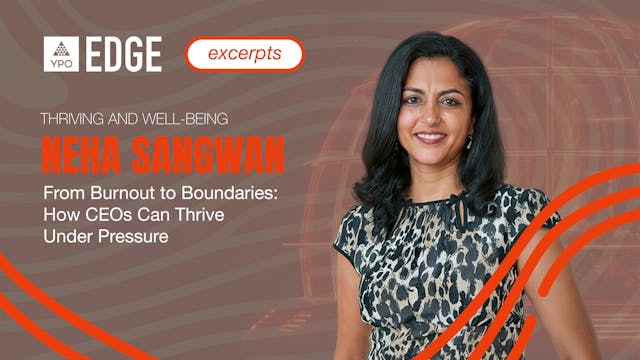 Neha Sangwan: From Burnout to Boundar...