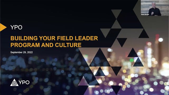 Building Your Field Leadership Progra...