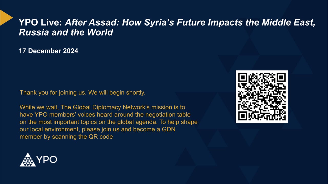 After Assad: How Syria's Future Impacts the Middle East, Russia and the World