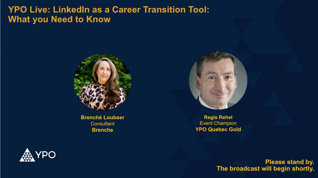 LinkedIn as a Career Transition Tool: What You Need to Know - YPO The ...