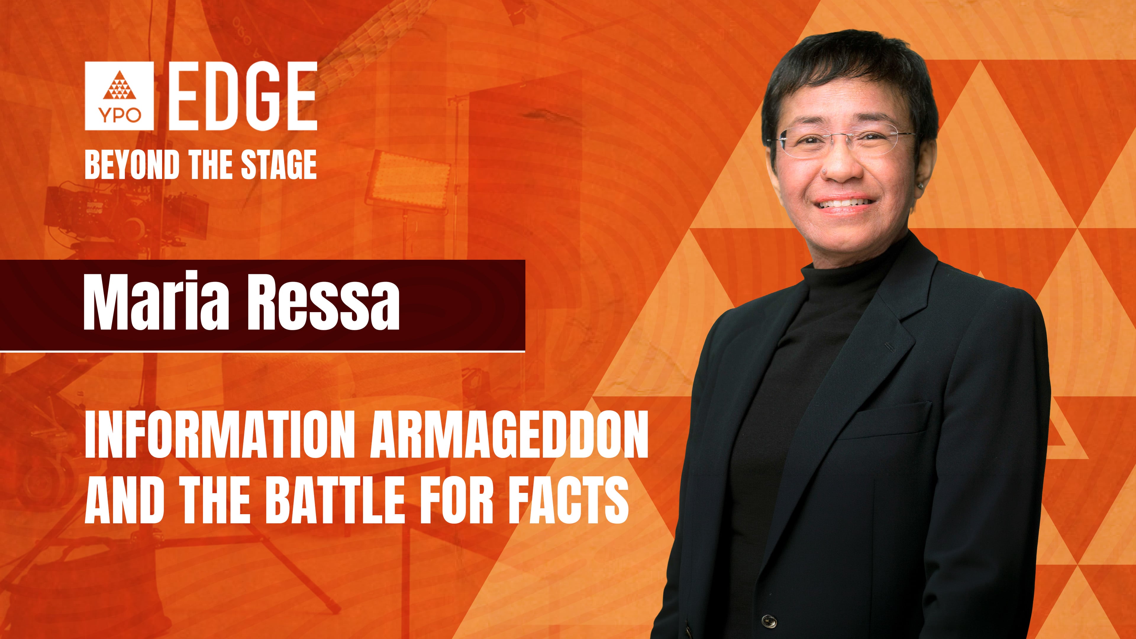 Maria Ressa: Information Armageddon and the Battle for Facts | EDGE 2026