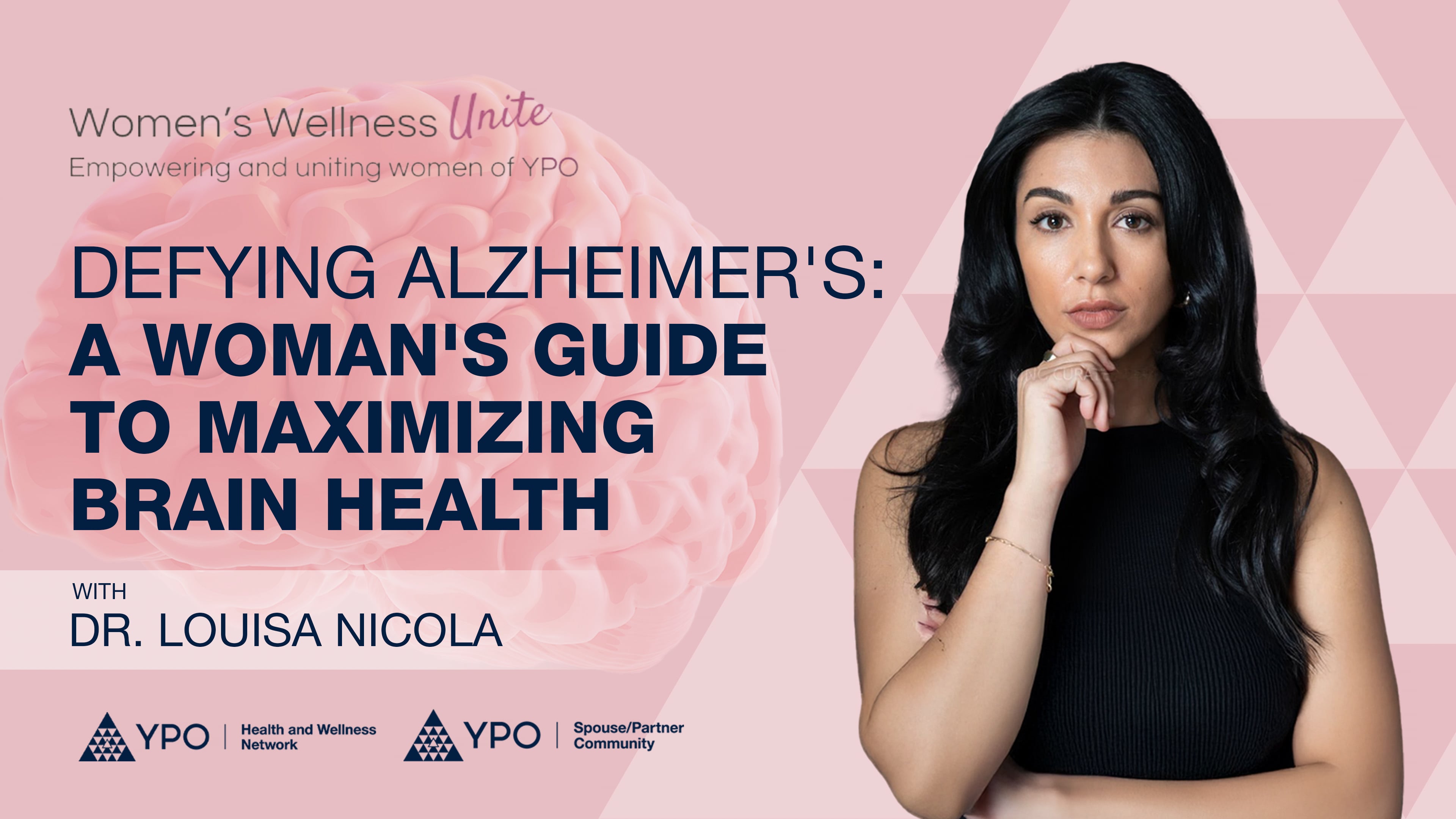 WWU - Defying Alzheimer's: A Woman's Guide to Maximizing Brain Health with Louisa Nicola