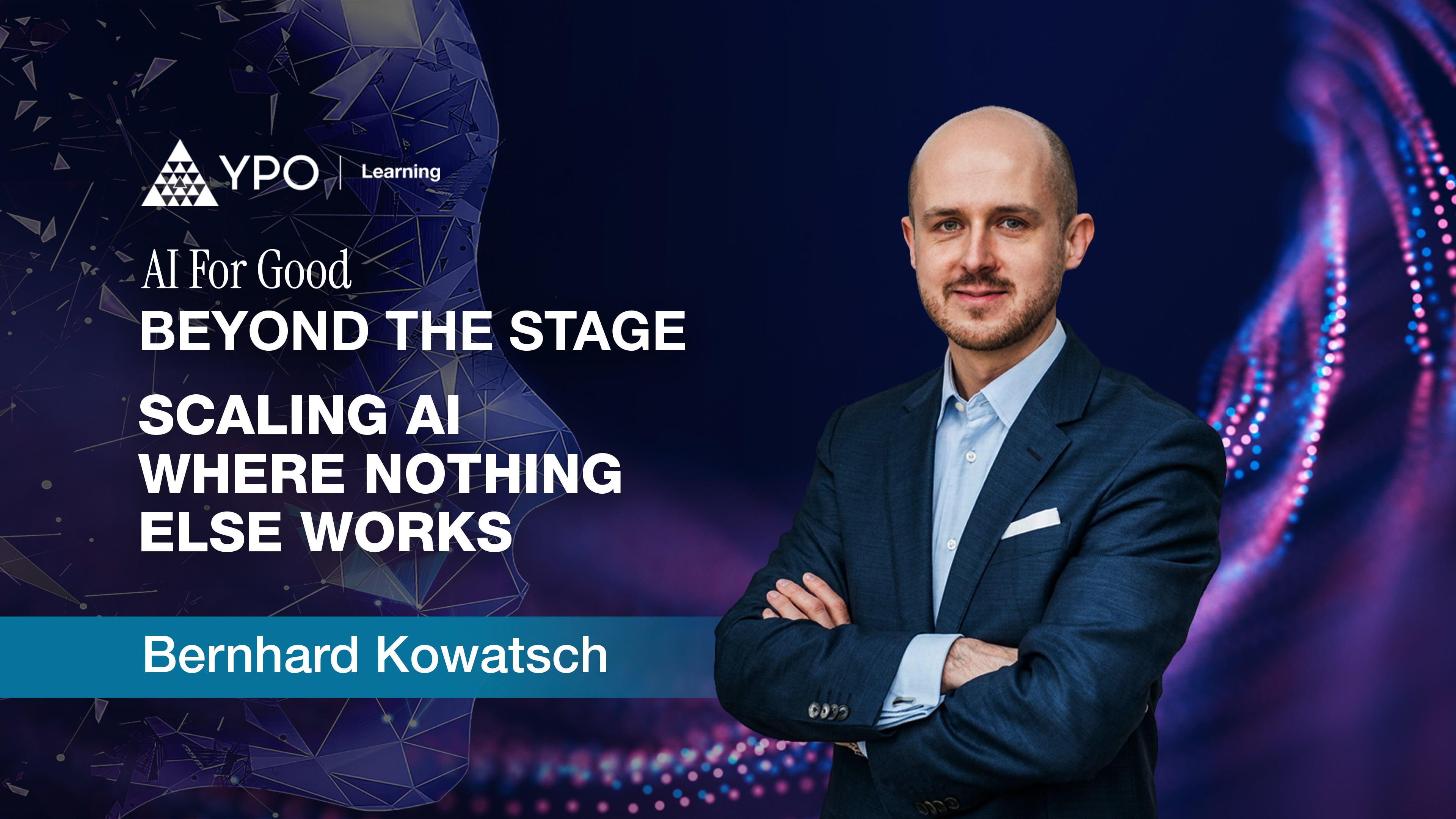 Bernhard Kowatsch: Scaling AI Where Nothing Else Works | AI For Good 2026