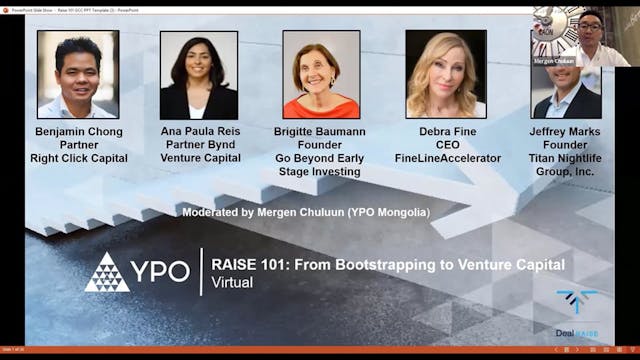 RAISE 101: From Bootstrapping To Vent...