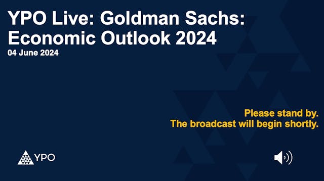 Goldman Sachs: Economic Outlook 2024