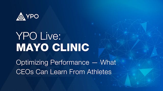 Mayo Clinic's Optimizing Performance ...