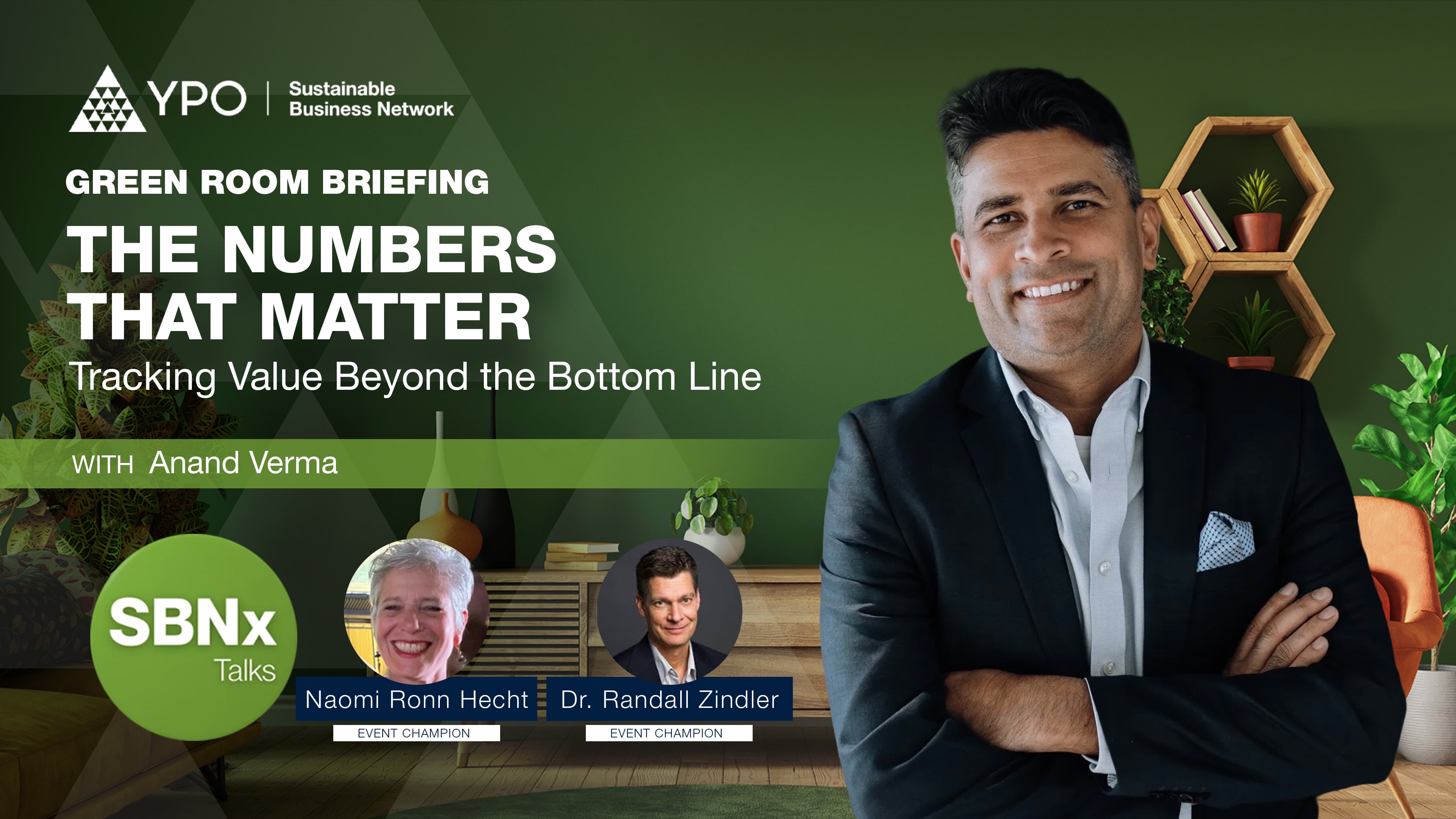 SBN Green Room Briefing - The Numbers That Matter: Tracking Value Beyond the Bottom Line
