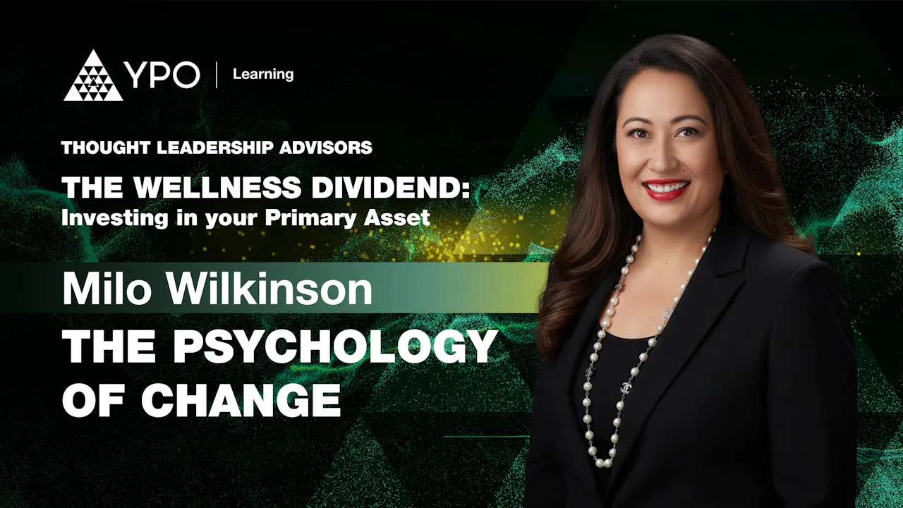 S02E02 - Milo Wilkinson: The Psychology of Change | TLA - YPO The Source
