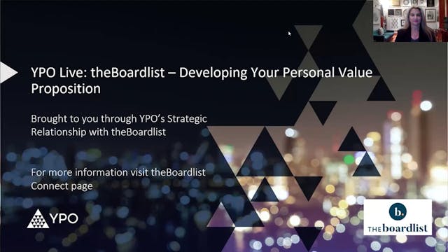 TheBoardlist- Developing Your Persona...