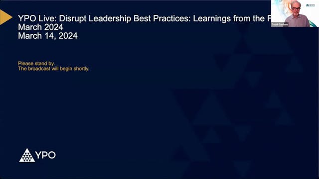 Disrupt Leadership Best Practices, Le...