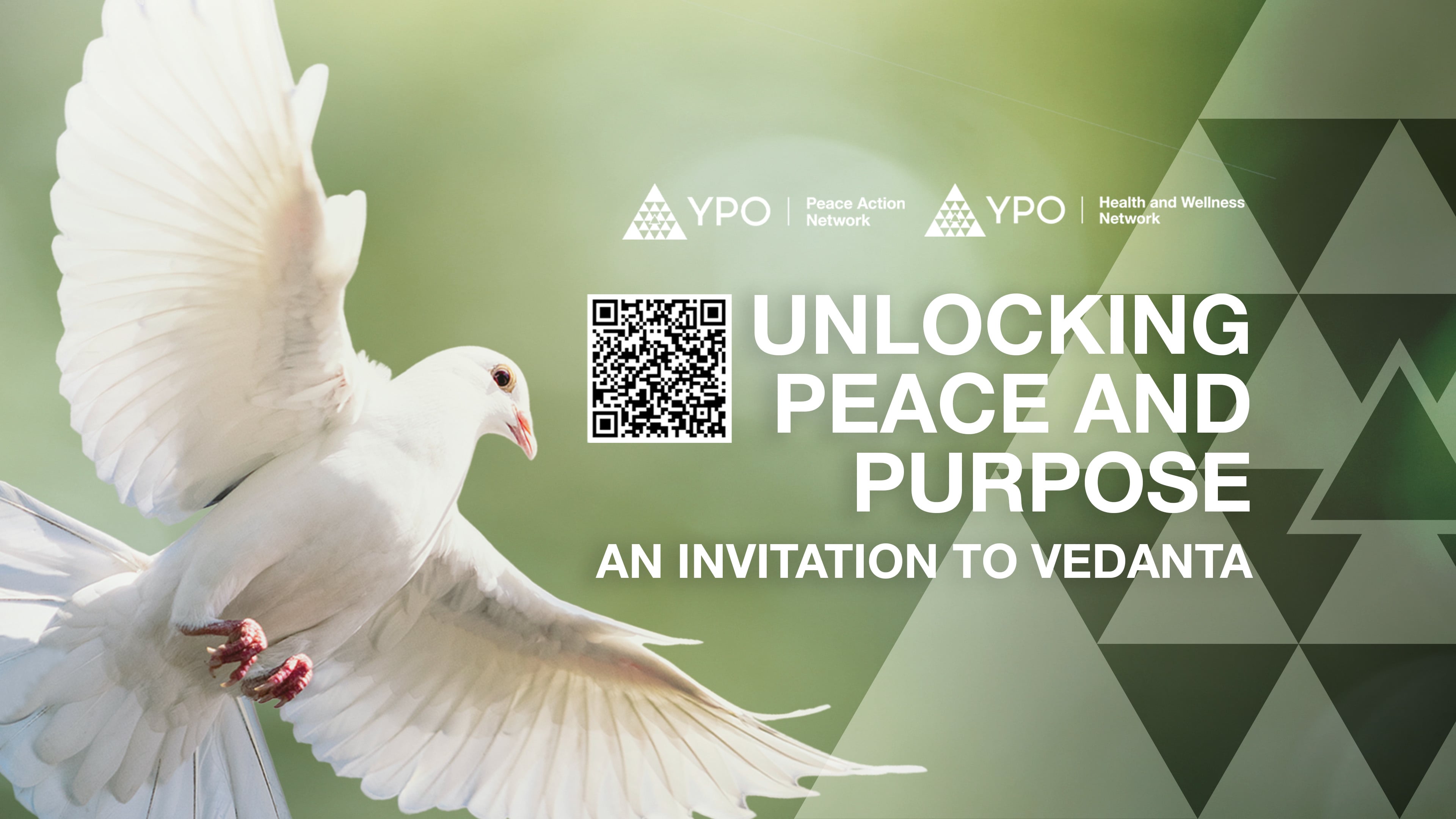 Unlocking Peace and Purpose: An Invitation to Vedanta