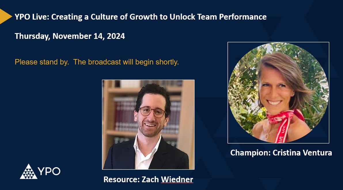Creating a Culture of Growth to Unlock Team Performance