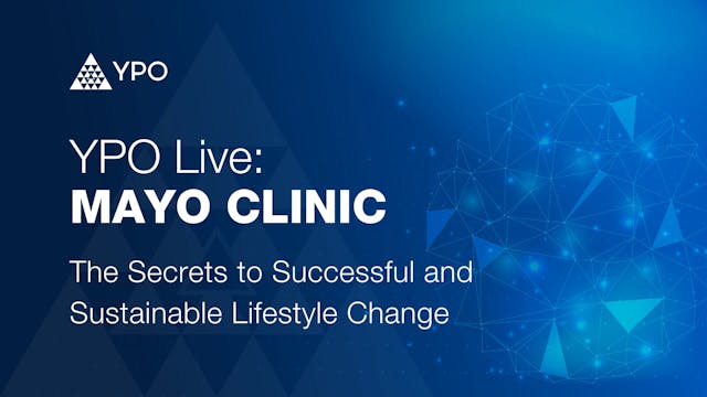 Mayo Clinic on The Secrets to Success...