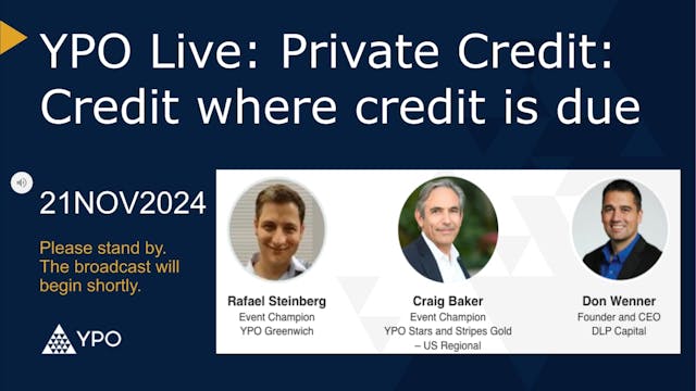 Private Credit: Credit Where Credit i...
