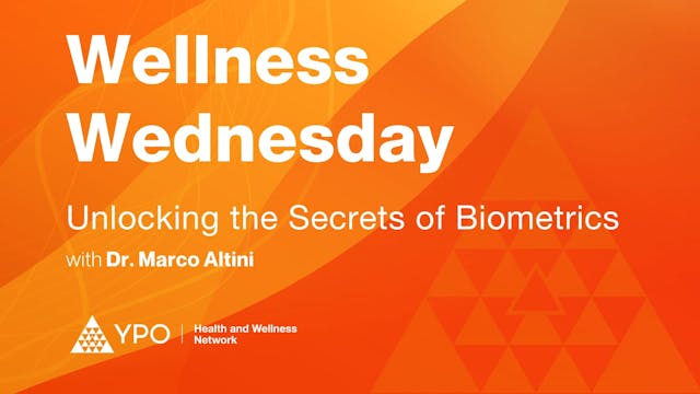 Wellness Wednesday - Unlocking the Se...