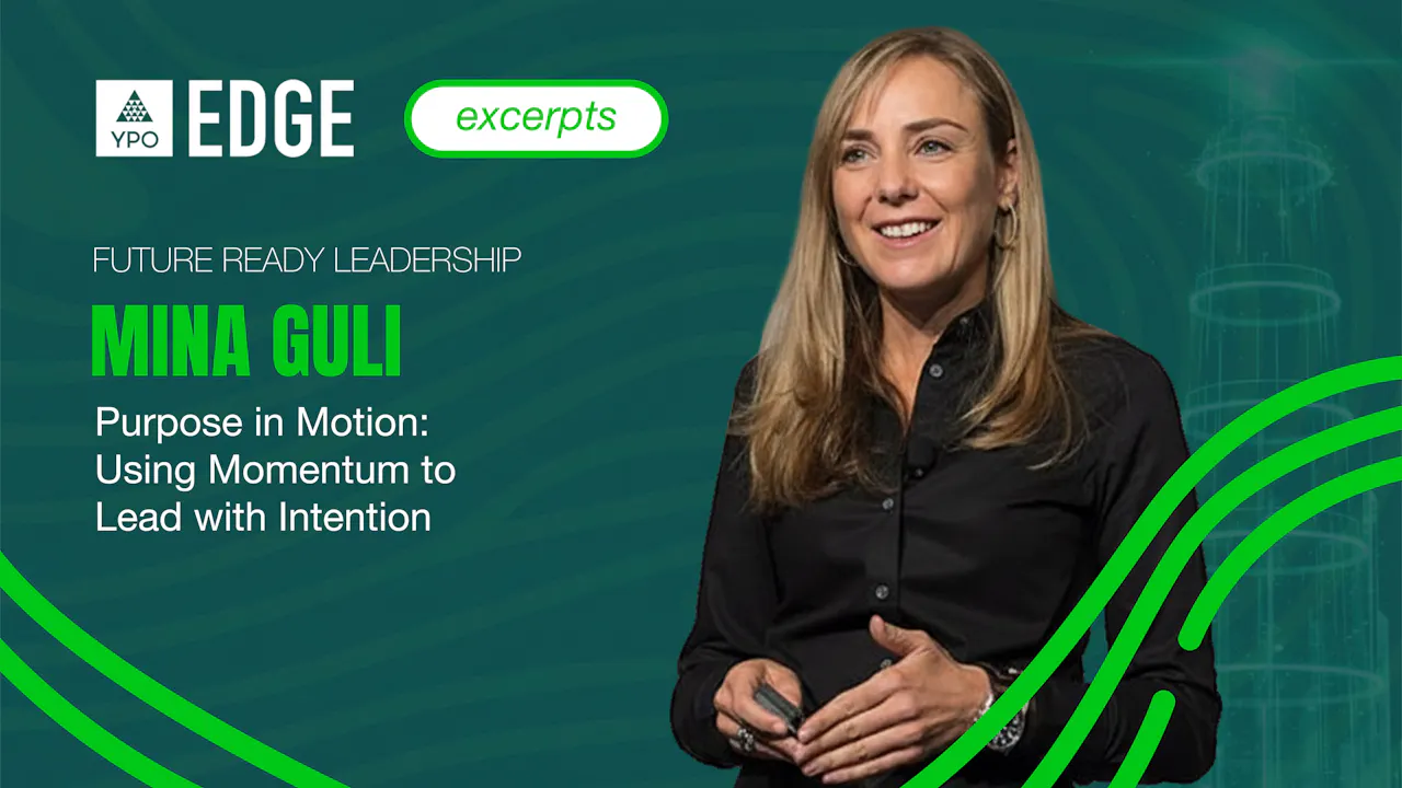Mina Guli: Purpose in Motion - Using Momentum to Lead with Intention ...