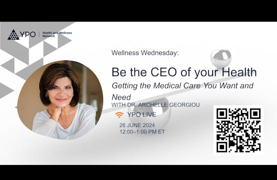 Wellness Wednesday - Be the CEO of yo...