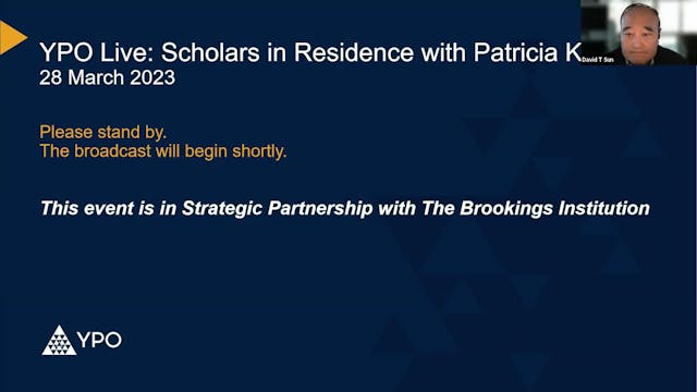 Scholars in Residence with Patricia Kim