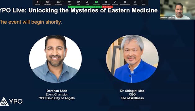 Mysteries of Eastern Medicine - Day 1...