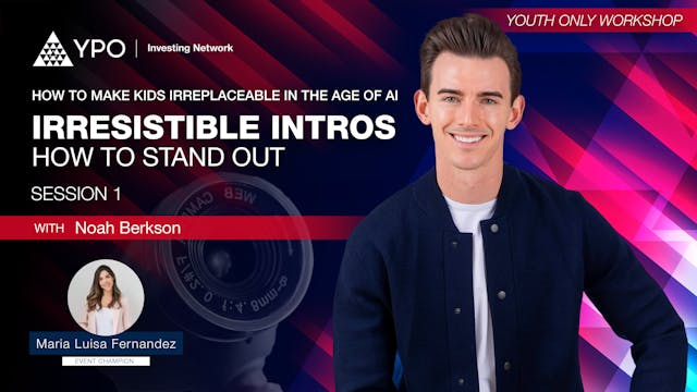 Session 1 (Youth Only): Irresistible ...