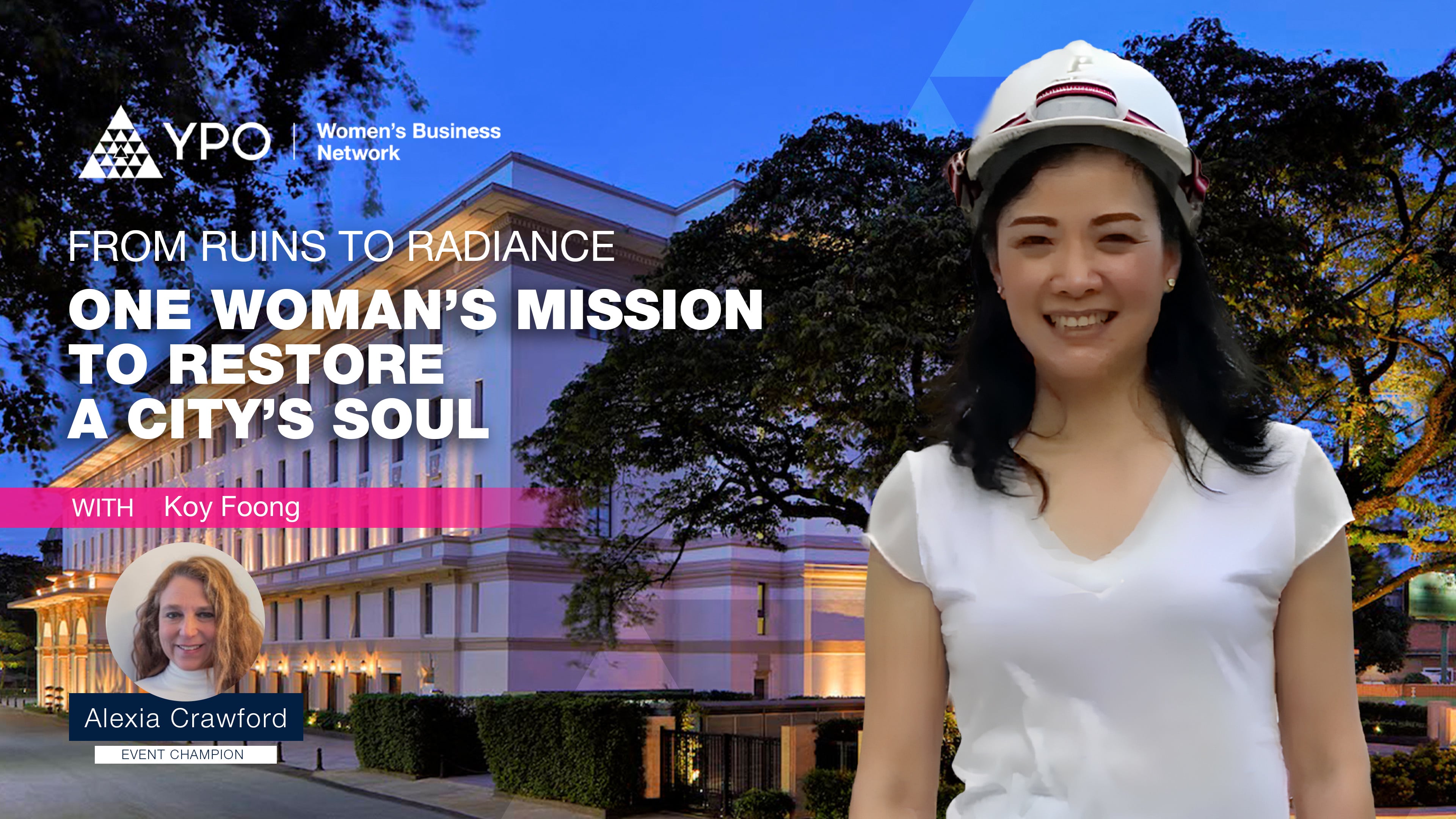 From Ruins to Radiance: One Woman’s Mission to Restore a City’s Soul