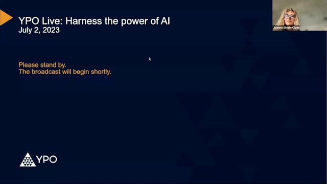 YPO Live: Harness the power of AI