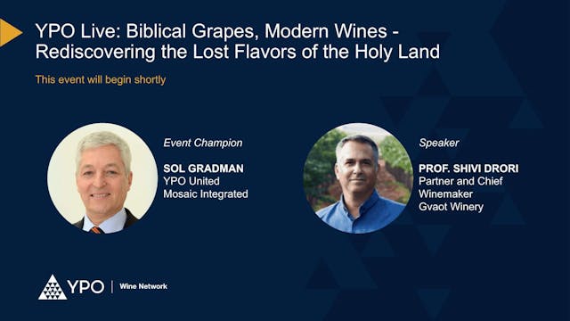 Biblical Grapes, Modern Wines - Redis...