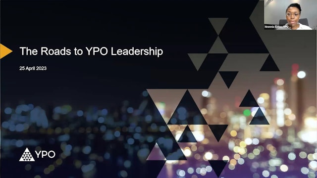 YPO Live: Roads to YPO Leadership