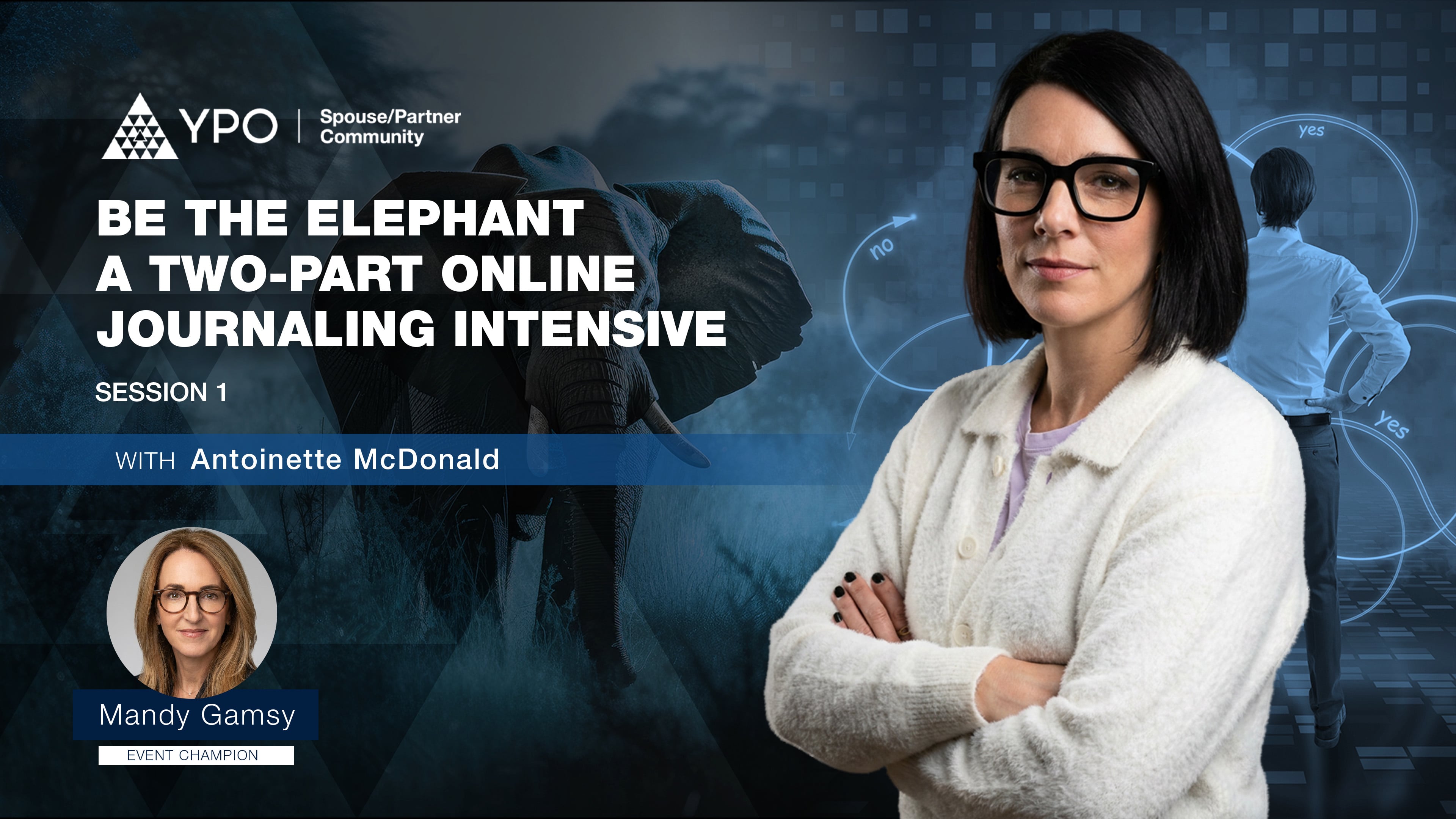 Be The Elephant - A Two-Part Online Journaling Intensive (Session 1)