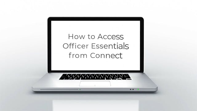 Officer Education: Access Officer Ess...
