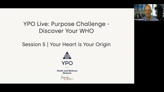 Purpose Challenge - Discover Your WHO...