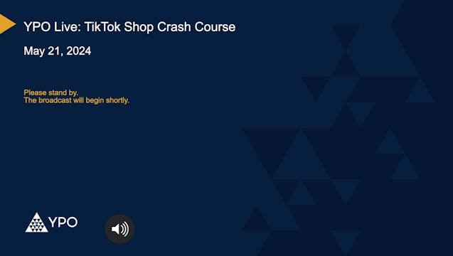 TikTok Shop Crash Course