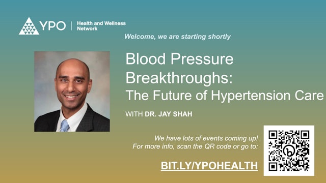 Wellness Wednesday - Blood Pressure Breakthroughs: Future of Hypertension Care