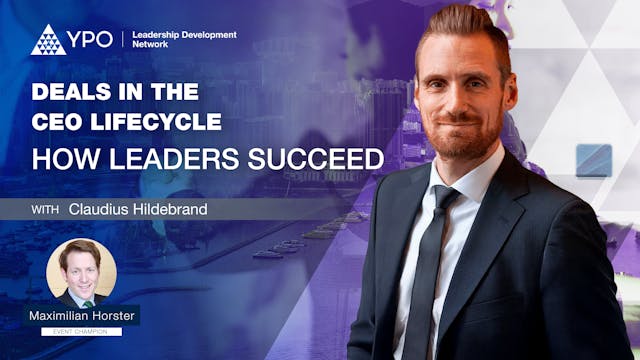 Deals in the CEO Lifecyle - How Leade...