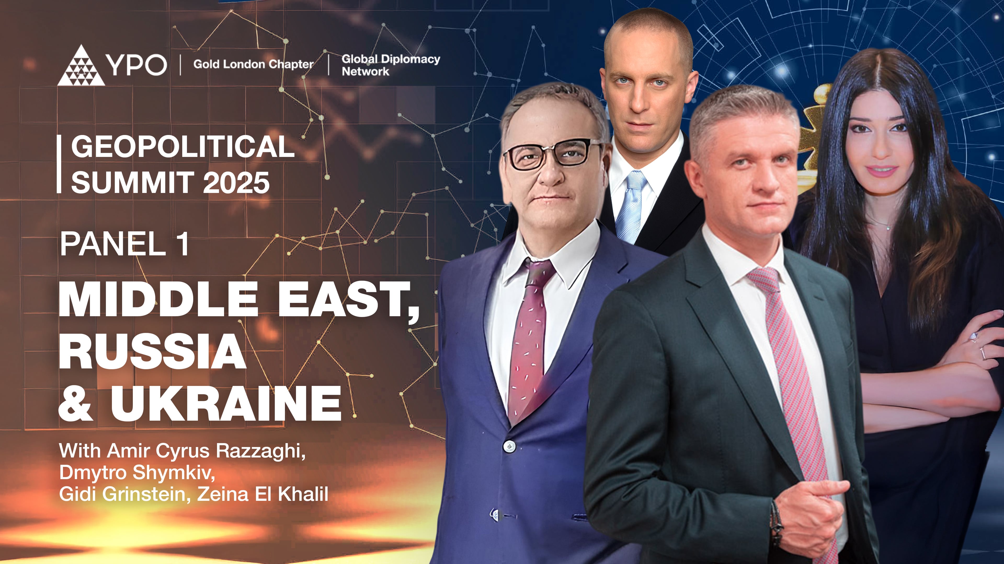 Panel 1 - Middle East, Russia & Ukraine - Razzaghi, Shymkiv, Grinstein, El Khalil