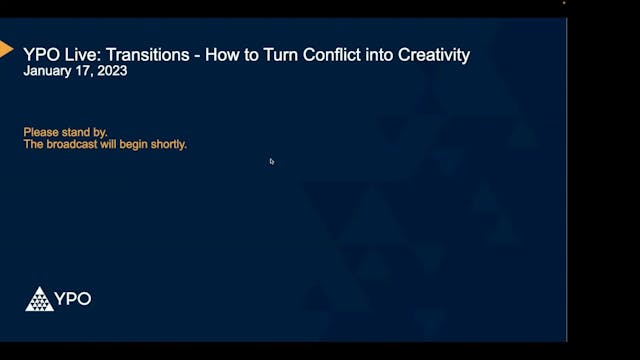 YPO Live: Transitions - How to Turn C...