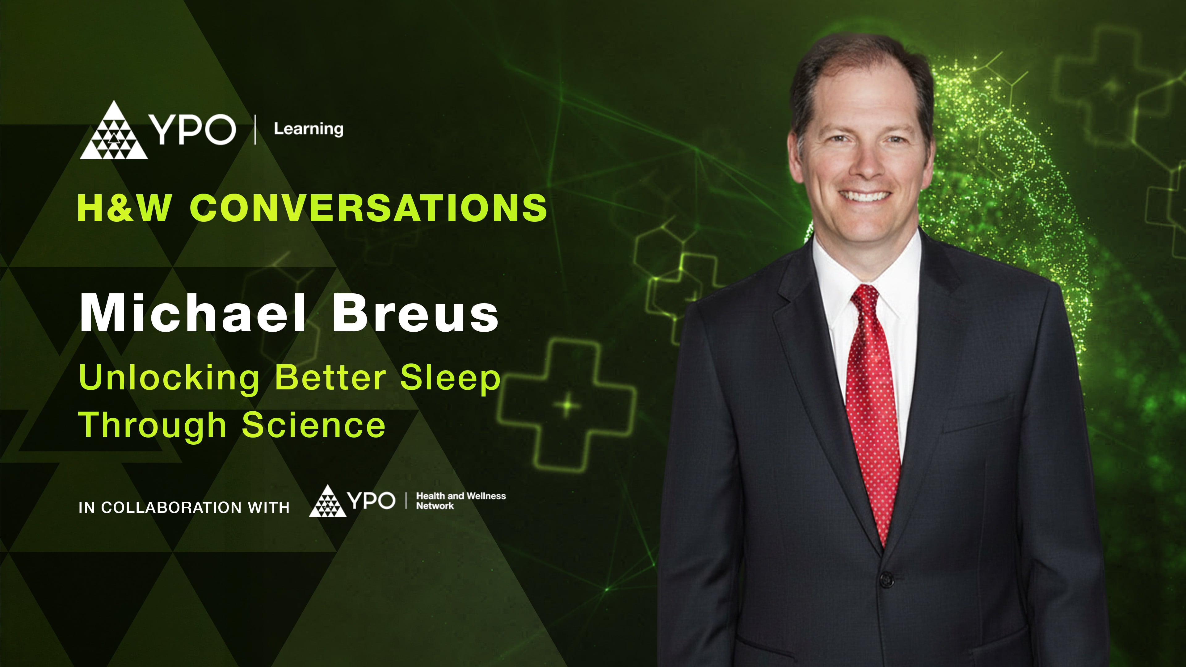 Michael Breus: Unlocking Better Sleep Through Science - EDGE H&W Conversations