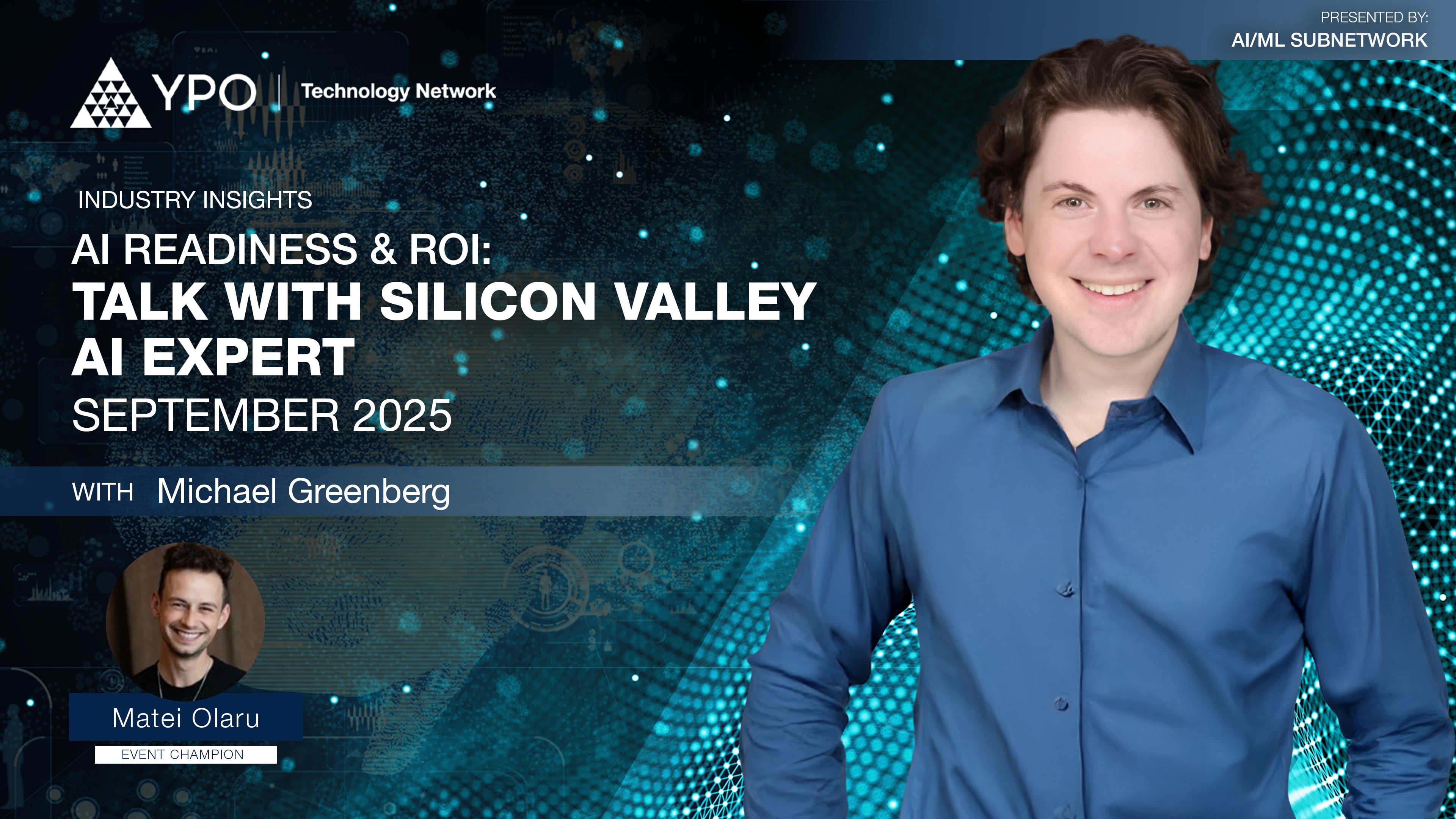 AI Readiness & ROI: Talk with Silicon Valley AI Expert - Sep 2025