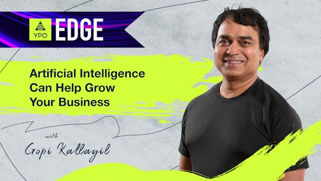 EDGE 2025 - Gopi Kallayil: Artificial...