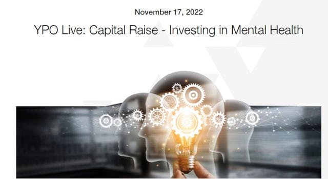 Capital Raise - Investing In Mental H...