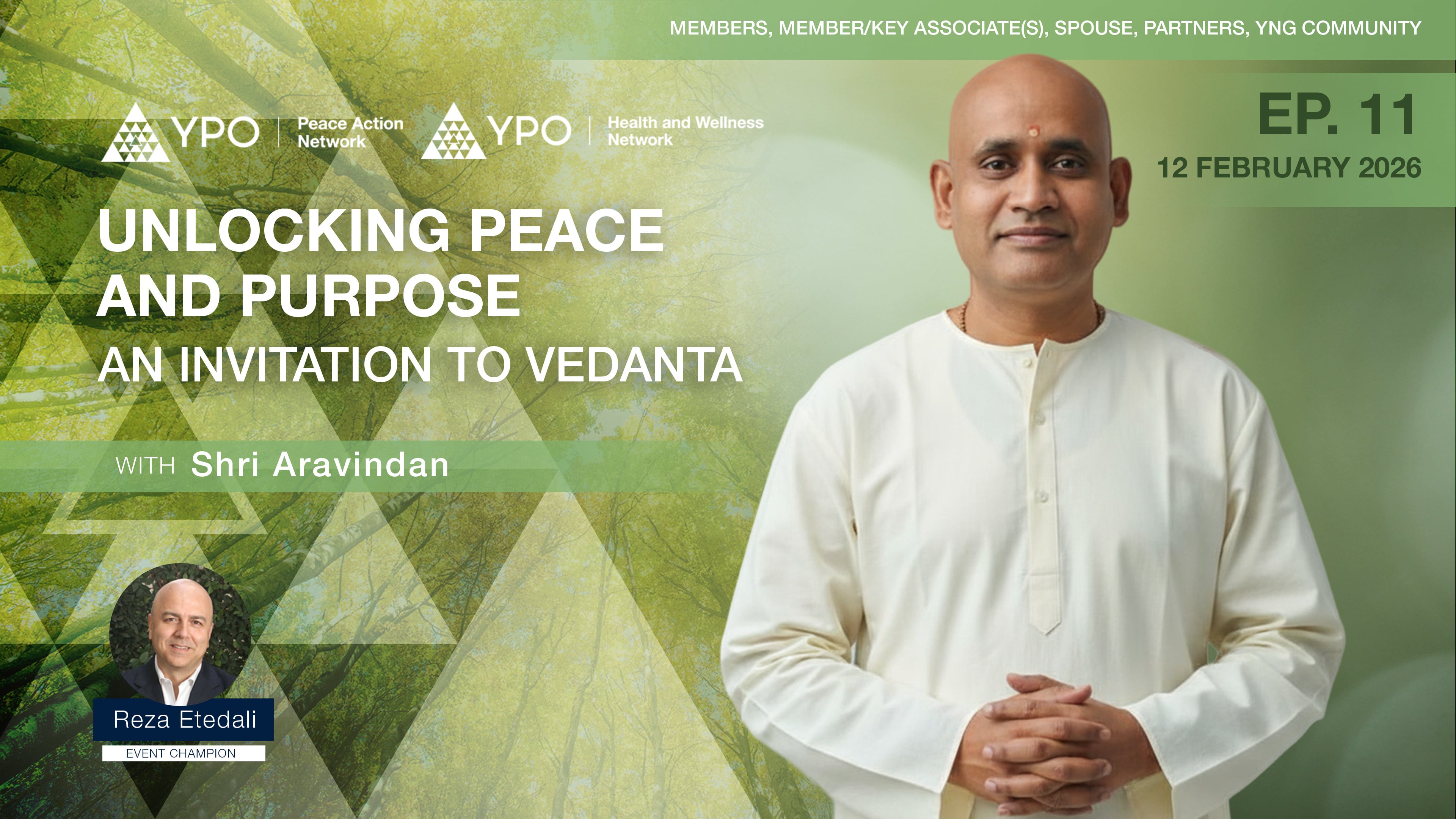 Ep.11 Unlocking Peace and Purpose: An Invitation to Vedanta | 12 February 2026