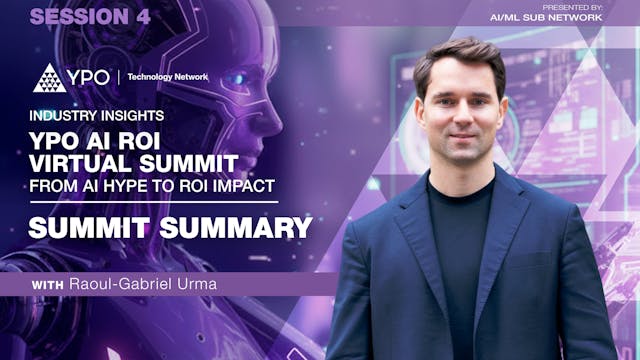 YPO AI ROI Virtual Summit: From AI Hy...