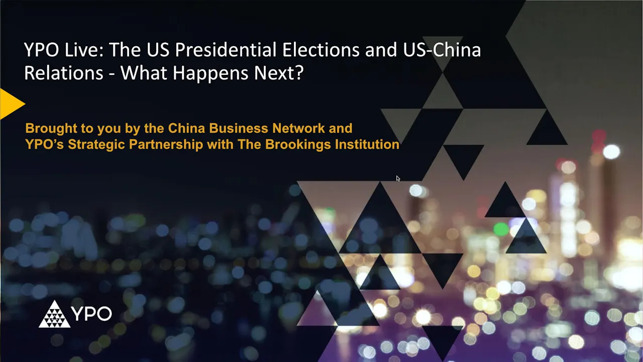 The US Presidential Elections and US-China Relations - What Happens ...