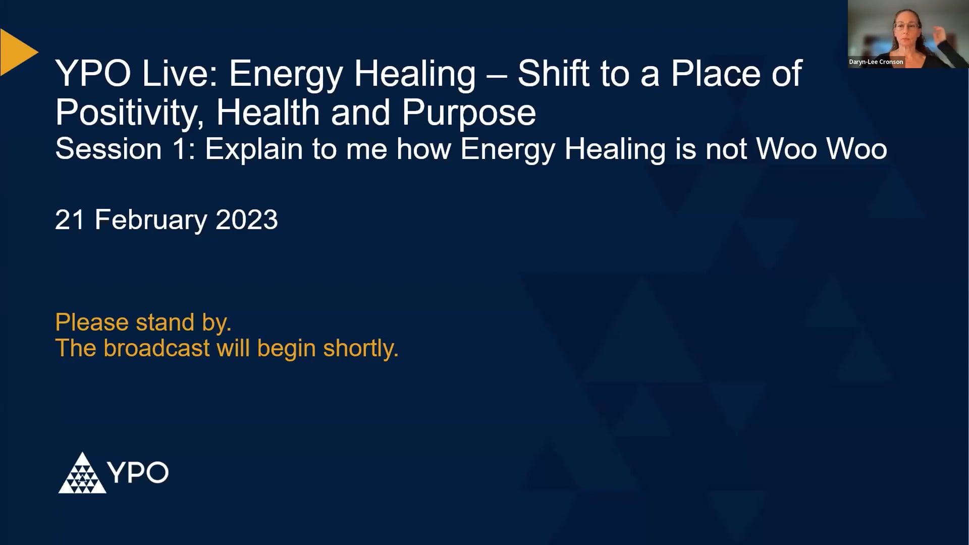 Energy Healing - Shift To A Place Of Positivity, Health And Purpose - Session 1