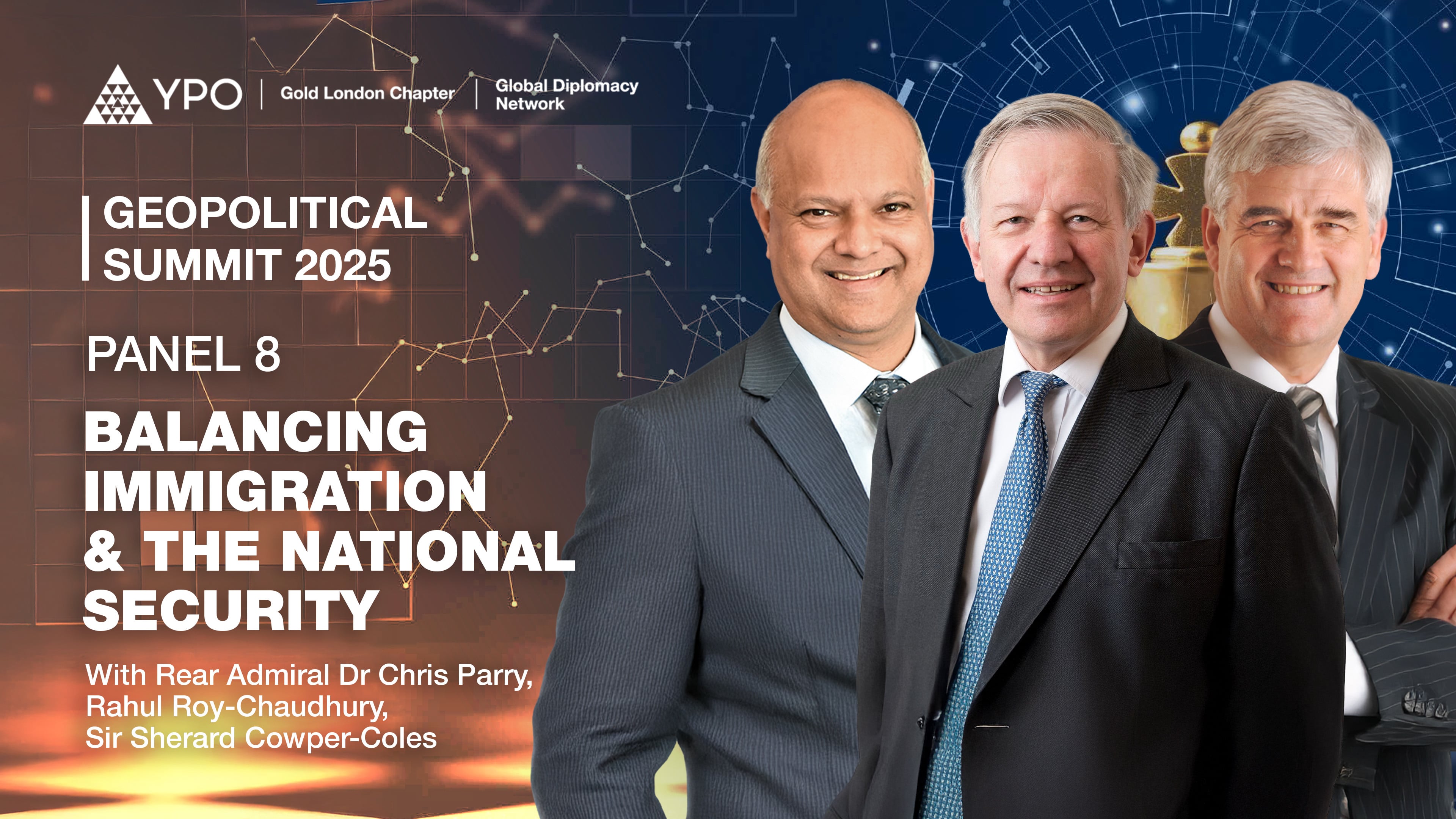 Panel 8 - Balancing Immigration: Rahul Roy-Chaudhury, Sir Sherard Cowper-Coles, Rear Adm. Chris Parry