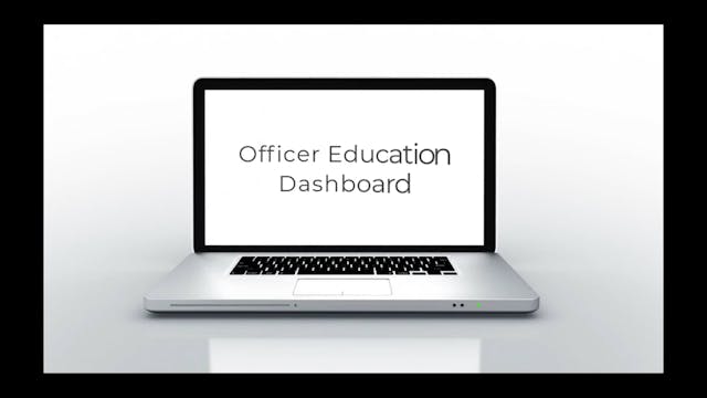 Officer Education Dashboard