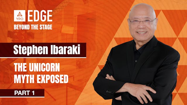 Stephen Ibaraki (Part 1): The Unicorn...