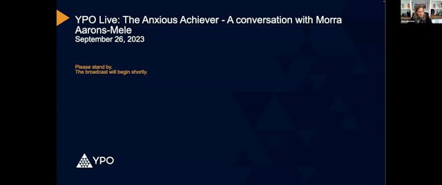 The Anxious Achiever - A conversation...