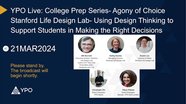 College Prep Series - Design Thinking...